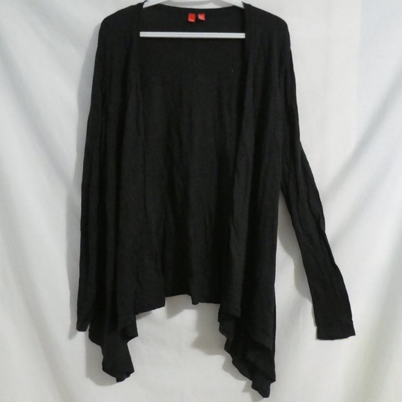 ESPRIT, medium, black lightweight open front cardigan - Picture 1 of 14